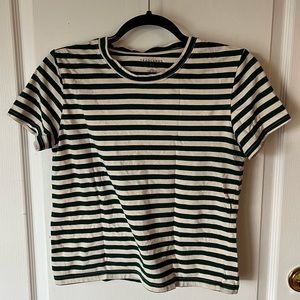 Tradlands Striped Box Tee